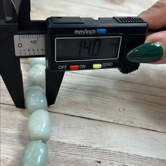 GSJ 925 Chunky Stone Necklace - Picture 8 of 9